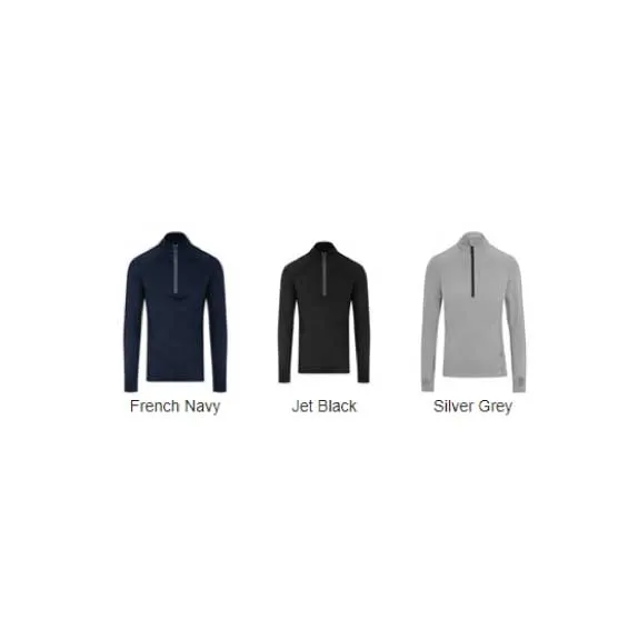 035JC Women's Cool Flex long half-zip top