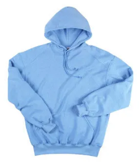1254 Badger Adult Blended Hooded Sweatshirt Columbia Blue