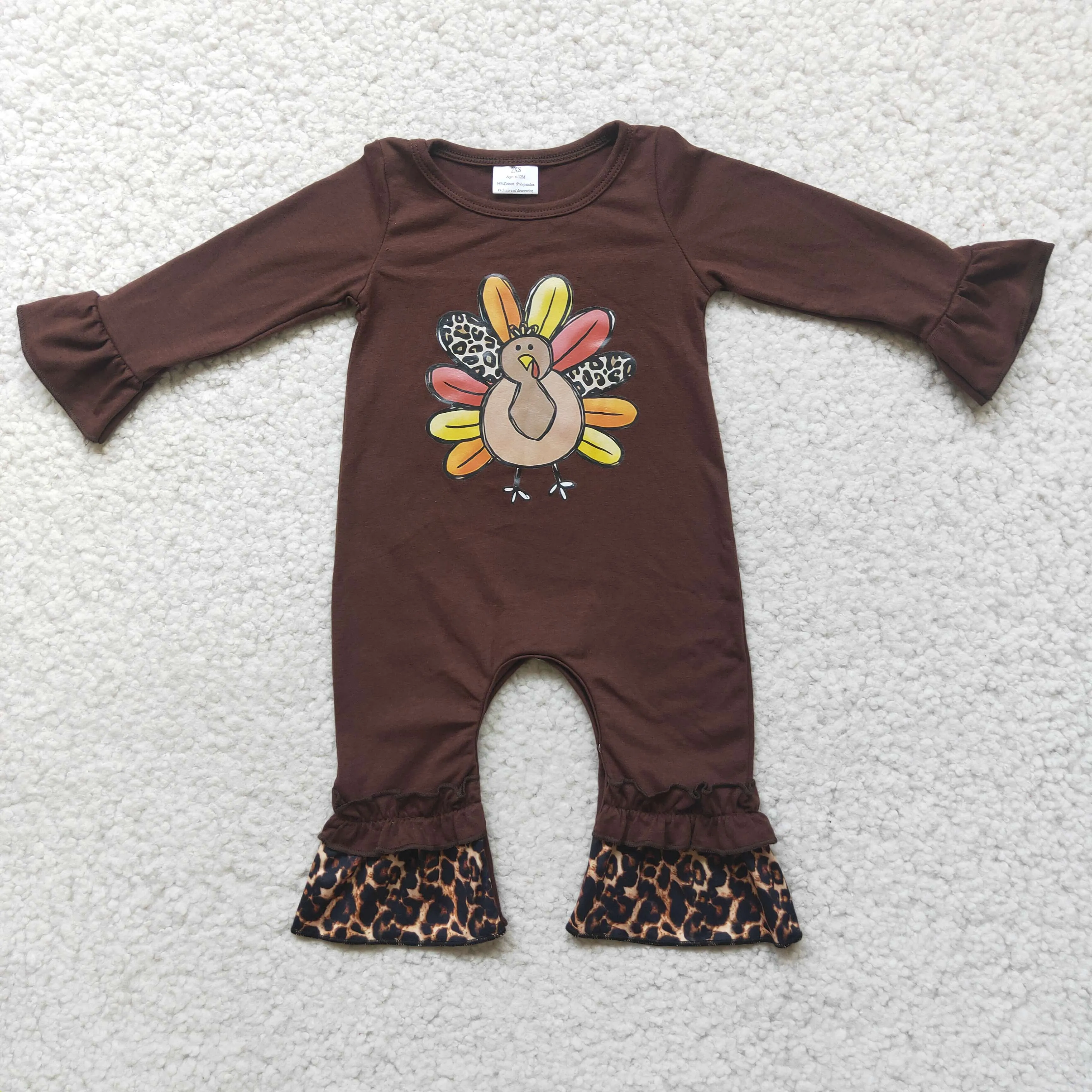 6 A2-6 Thanksgiving Day Turkey Romper-promotion 2023.10.23