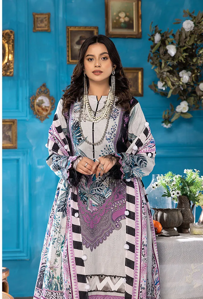 Aangan Printed Lawn Collection – AG-01