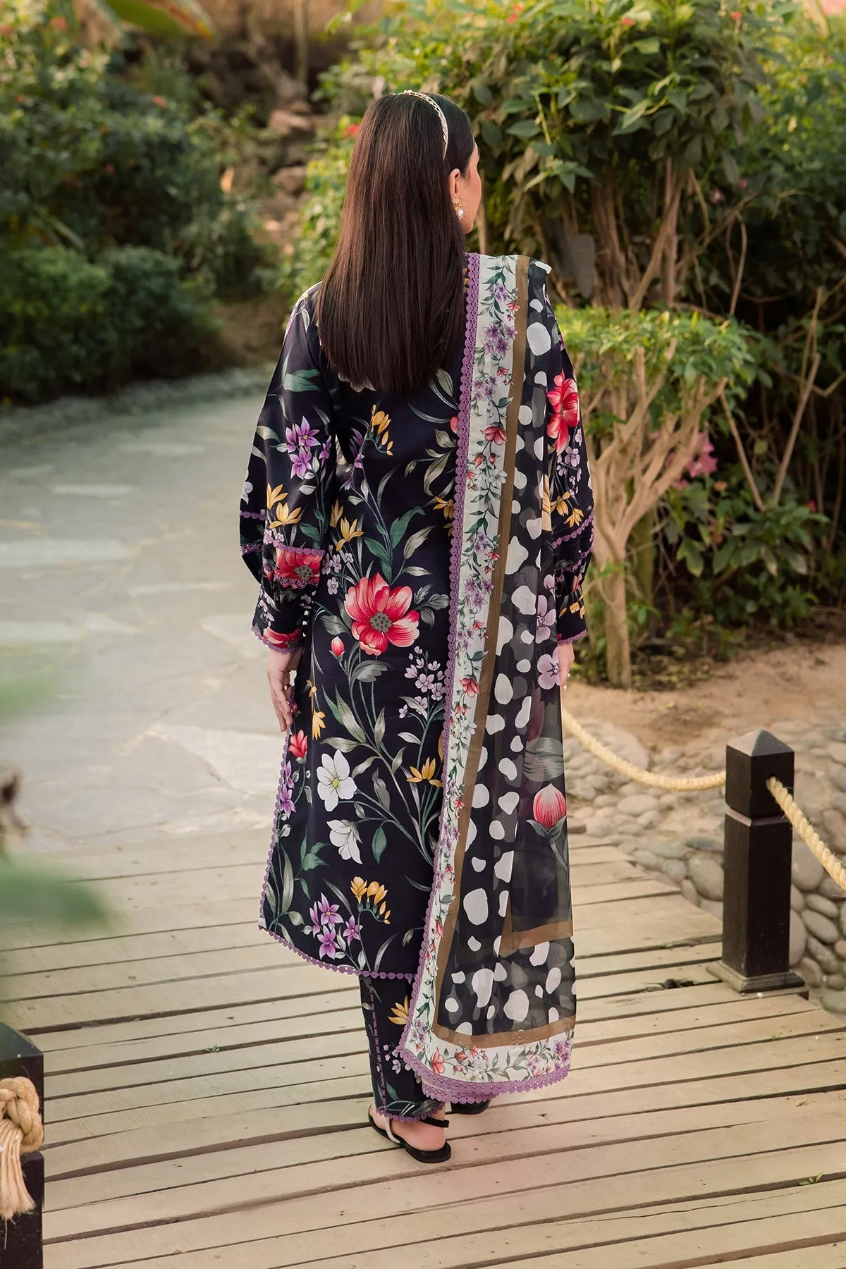 Alizeh Sheen Lawn Prints – AF-PL-6015-Viola