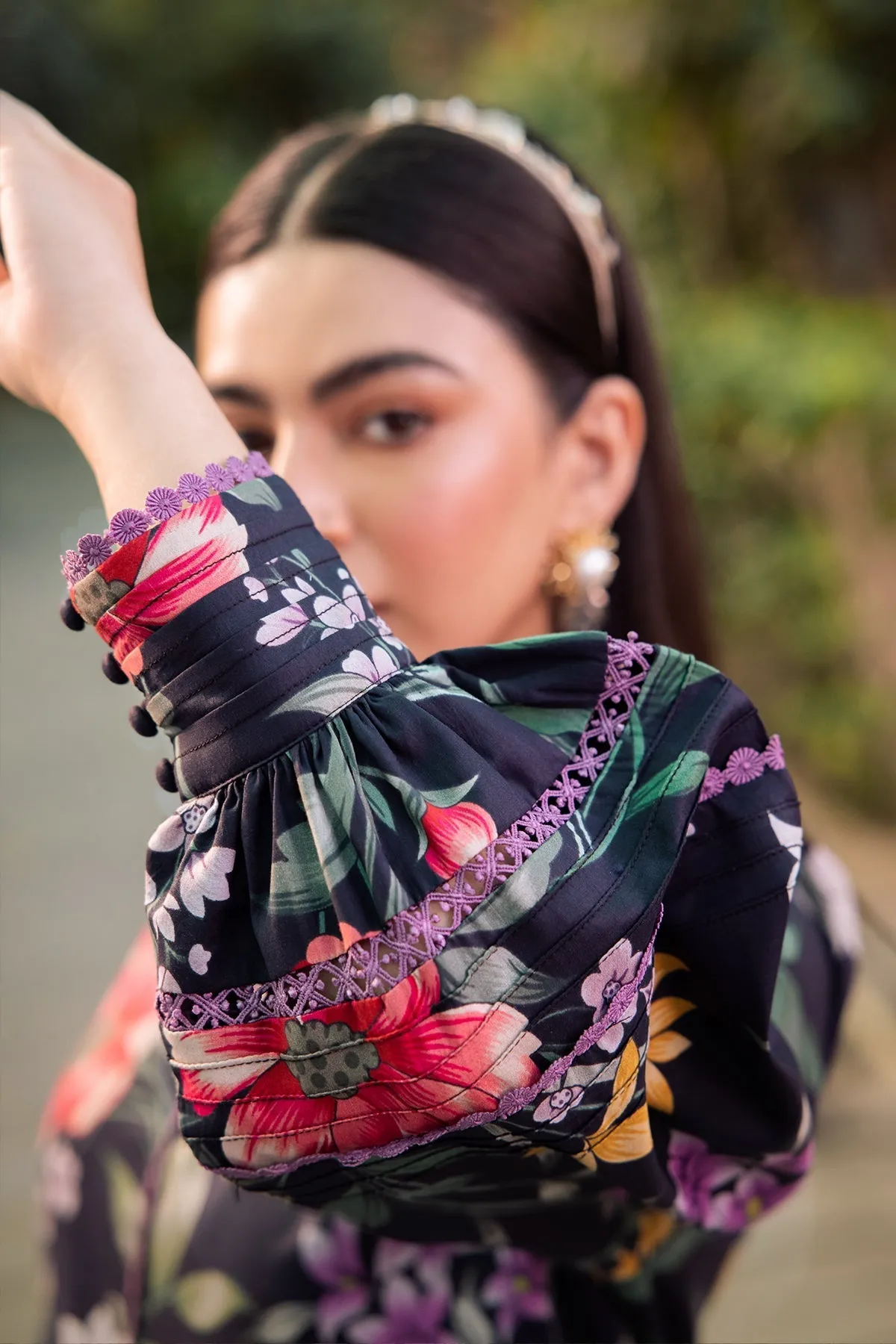 Alizeh Sheen Lawn Prints – AF-PL-6015-Viola