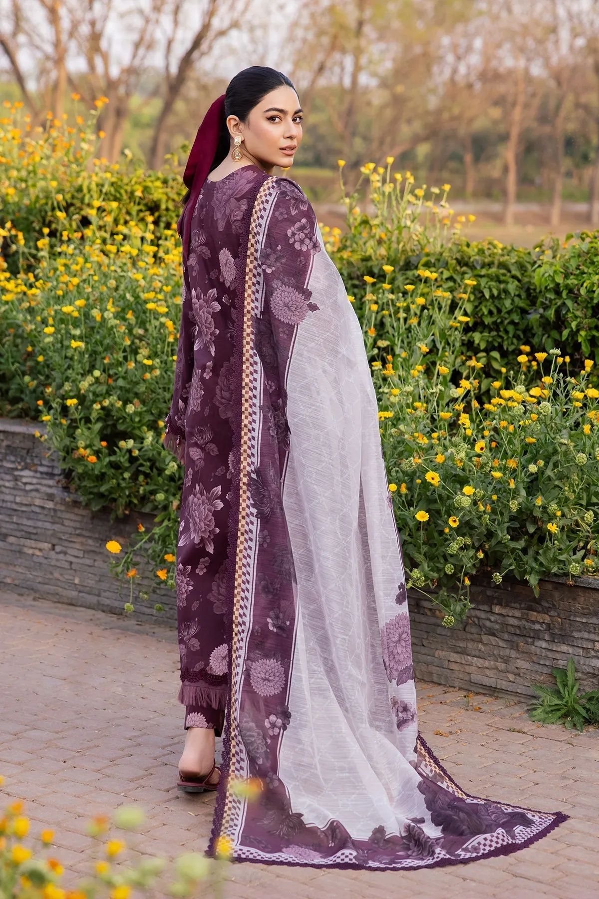 Alizeh Sheen Lawn Prints – AF-PL-6020-Aster