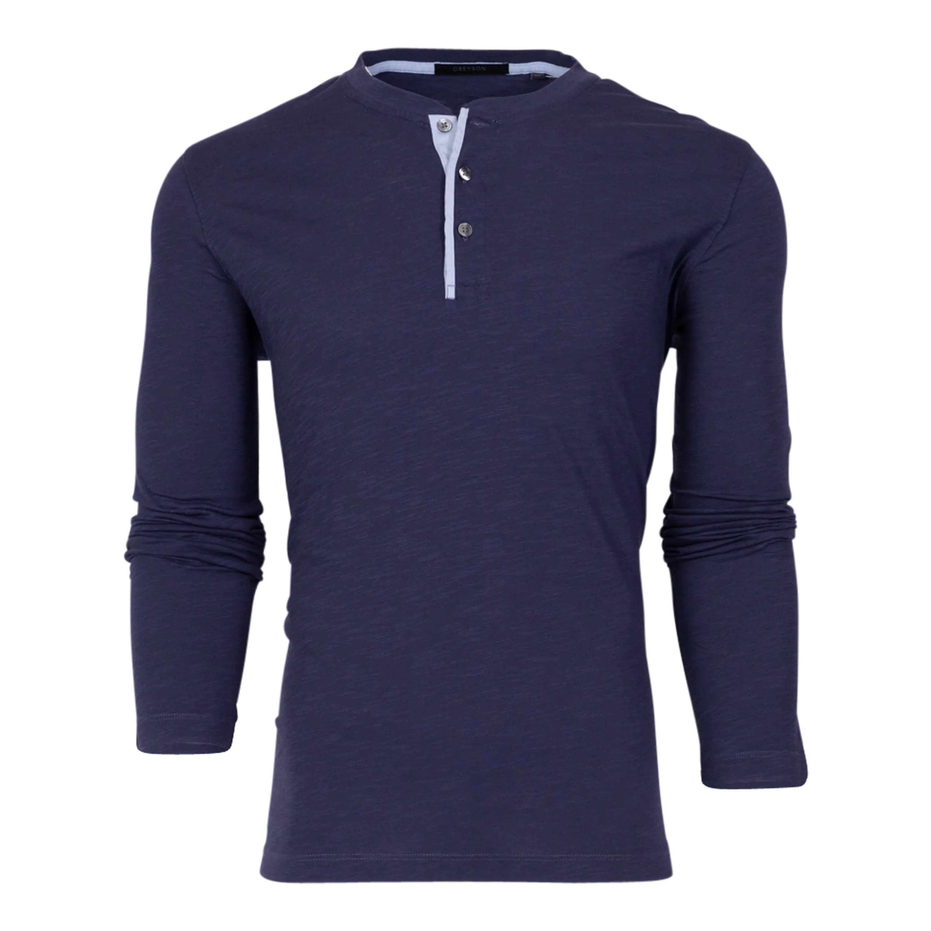 Alpha Slub Long Sleeve Henley