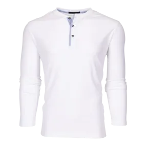 Alpha Slub Long Sleeve Henley