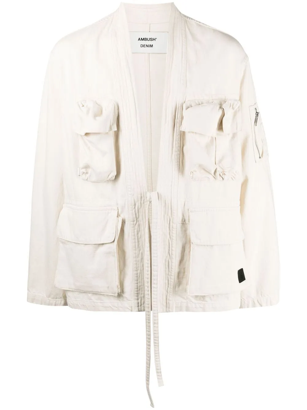 AMBUSH Kimono Denim Jacket Beige