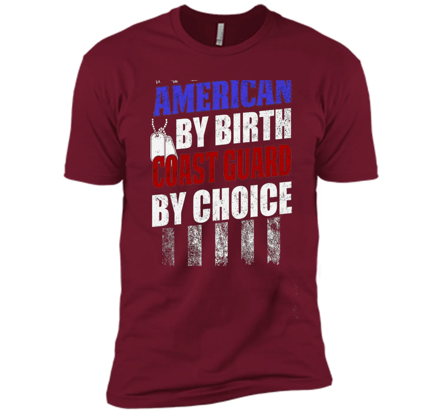 American By Birth Coast Guard T-shirt Armed Force Day cool shirt