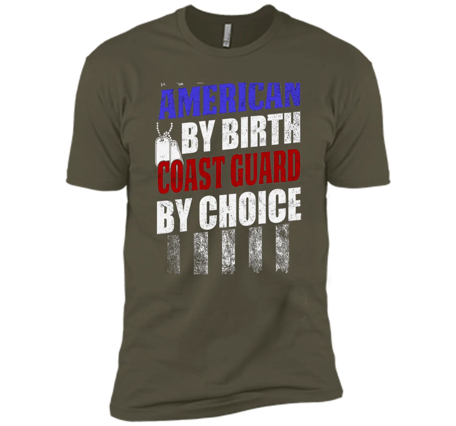 American By Birth Coast Guard T-shirt Armed Force Day cool shirt