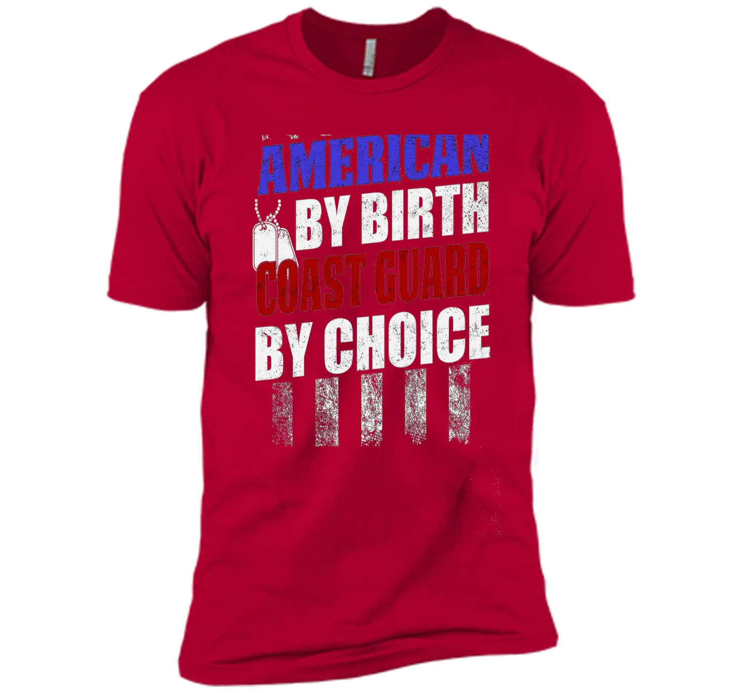 American By Birth Coast Guard T-shirt Armed Force Day cool shirt