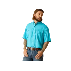 Ariat Men's Venttek Outbound Reef Turquoise Shirt