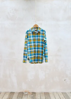 Aspesi Lightweight Cotton Multicoloured Check Shirt - S
