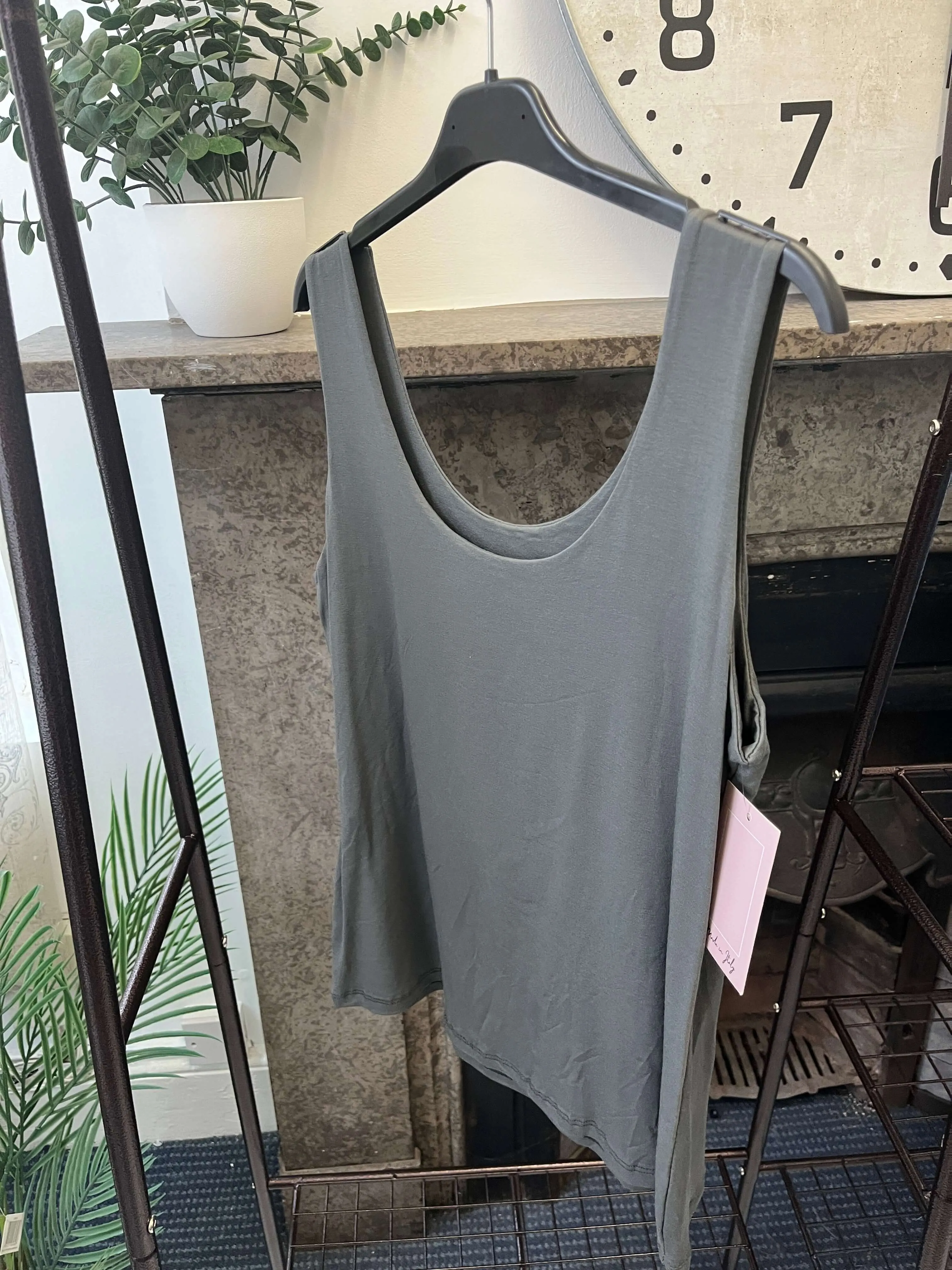 Aster Double Layer Scoop Vest Top