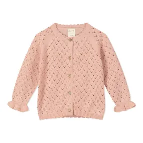 Aurora Cardigan - Rose