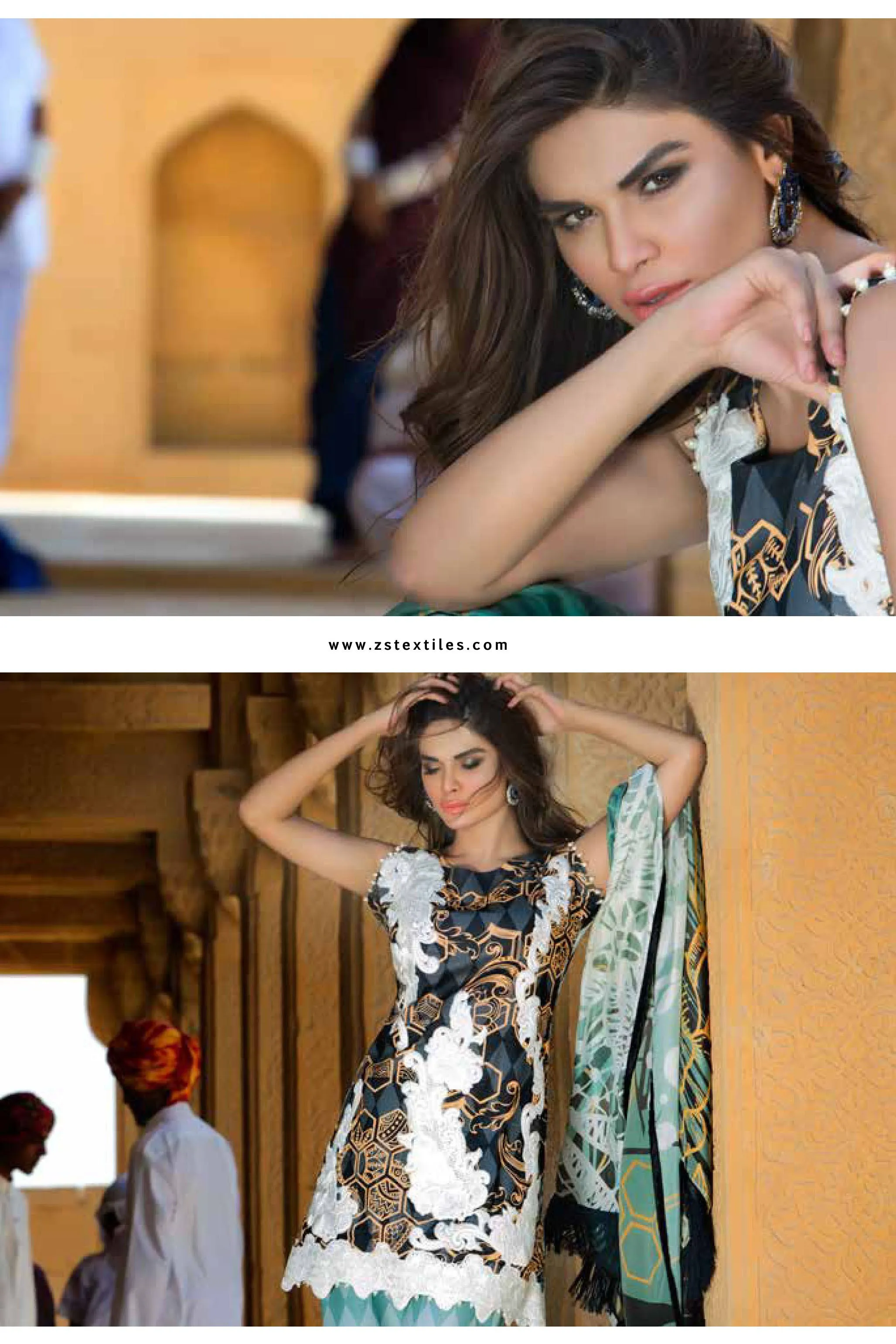 Ayesha Ibrahim Festive Luxury Lawn Collection – 5A