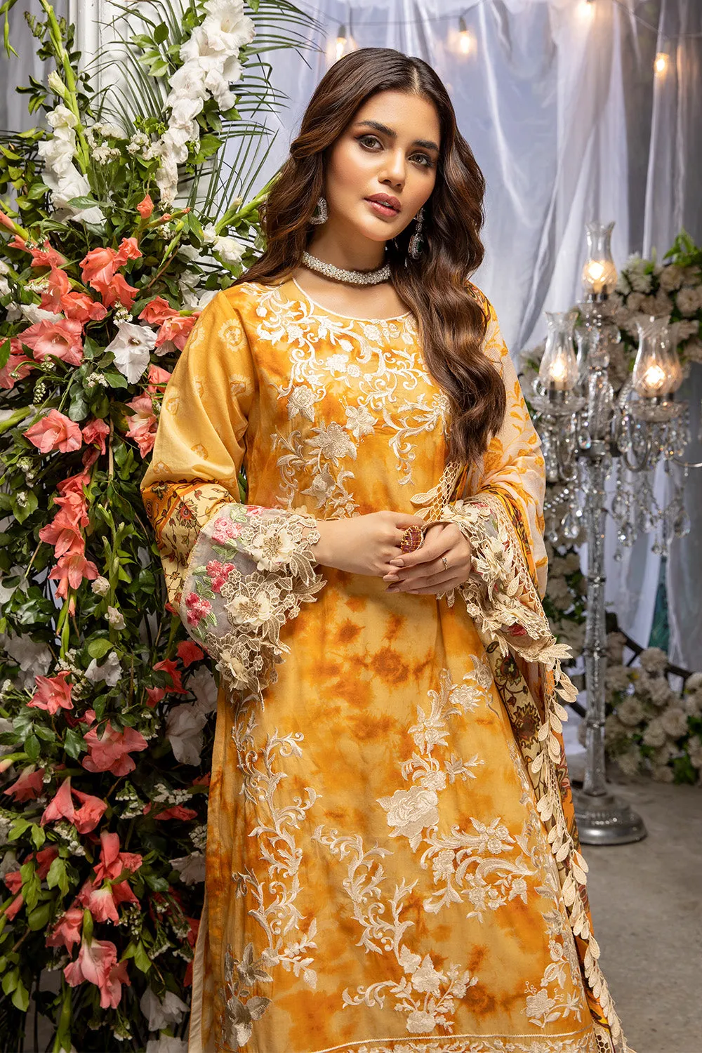 Azure Luxury Lawn Collection 2022 – Butterscotch