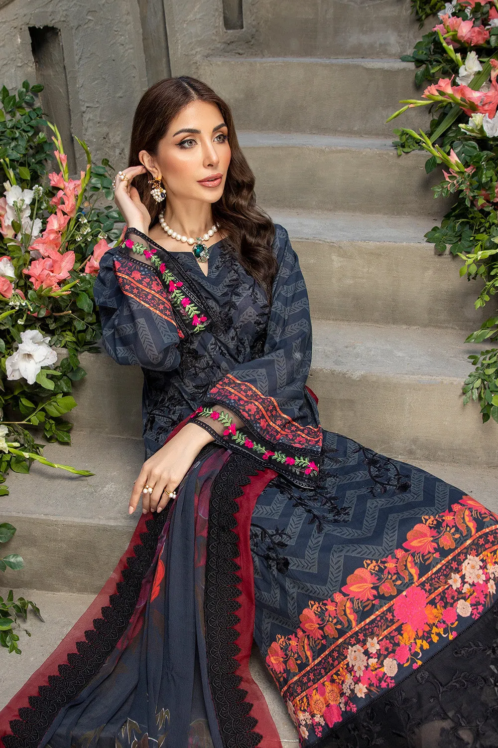 Azure Luxury Lawn Collection 2022 – Starburst