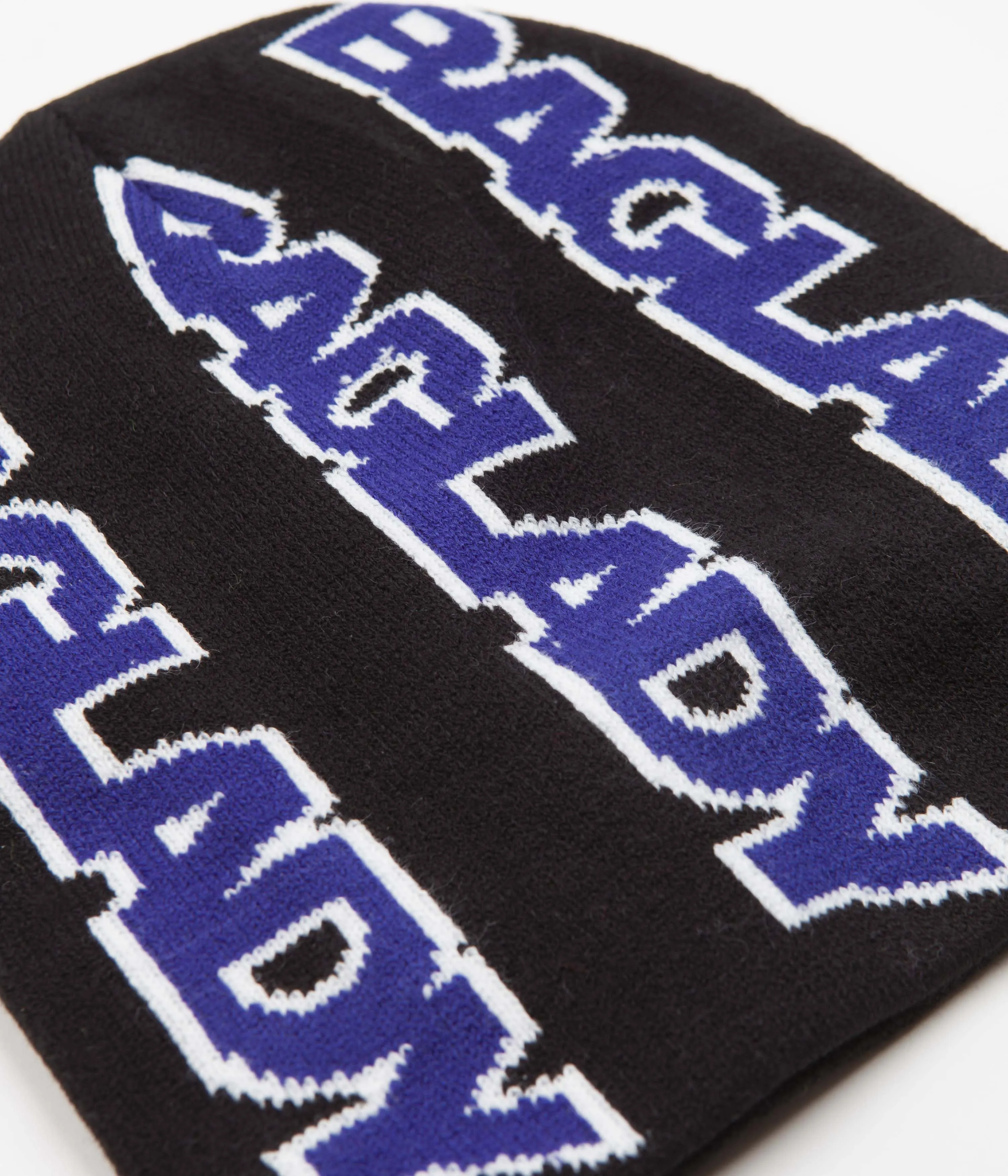 Baglady Silent Beanie - Black / Blue