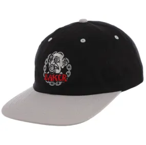 Baker Chain Snapback Hat - Black