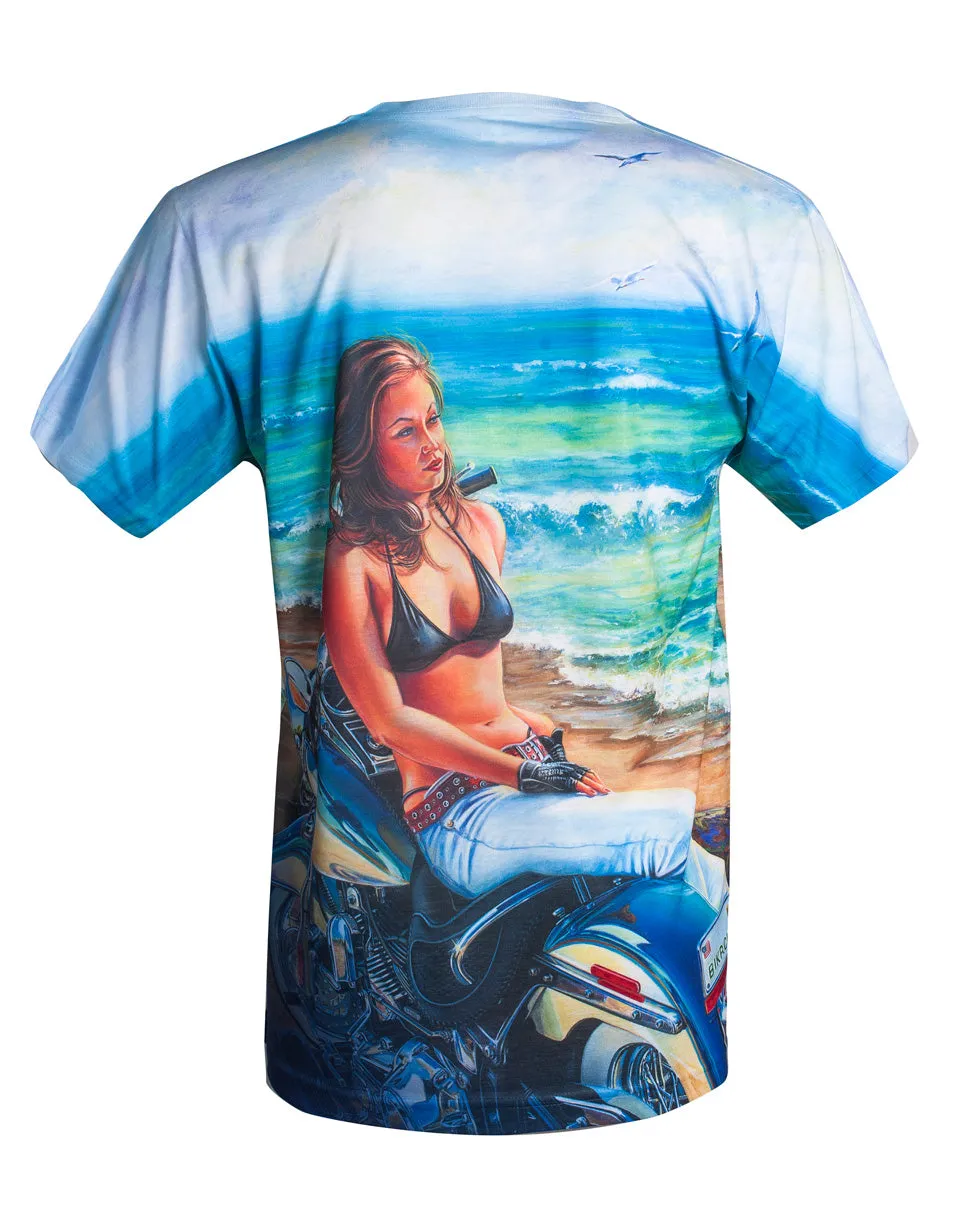 Beach Romance Unisex Crew T-Shirt