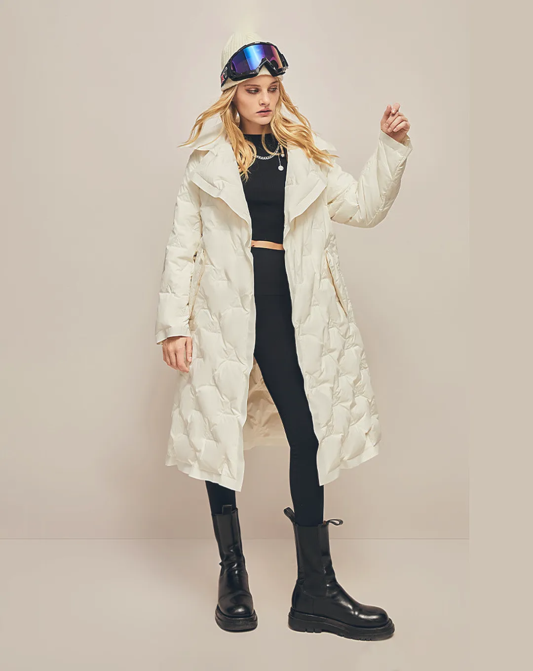 ♀Big Collar Down Coat