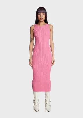 Billion Dollar Baby Knit Dress - Pink