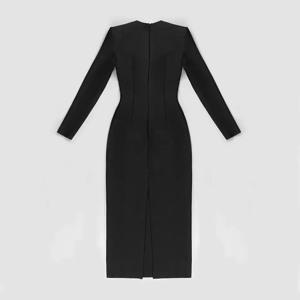 Black Bandage Bodycon Dress