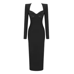Black Bandage Bodycon Dress