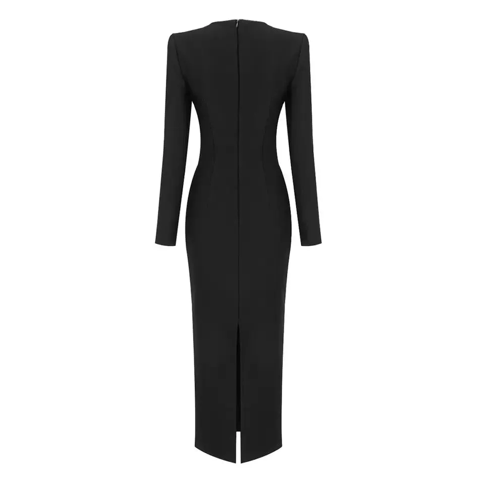 Black Bandage Bodycon Dress