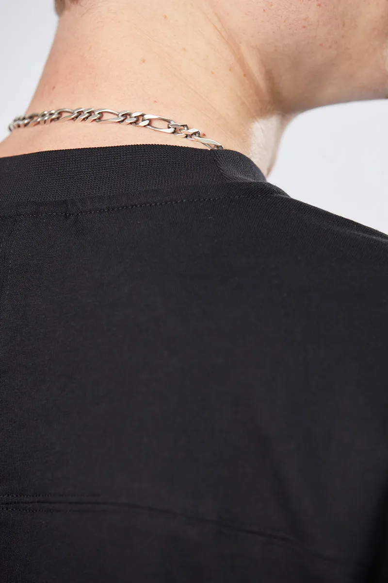 BLACK DOUBLE LAYER TOP