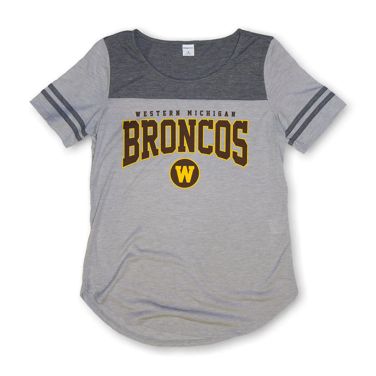 Broncos Bold Tri-Blend Fan Tee