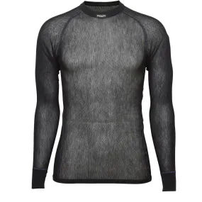 Brynje Unisex Wool Thermo Light Shirt Black | Buy Brynje Unisex Wool Thermo Light Shirt Black here | Outnorth