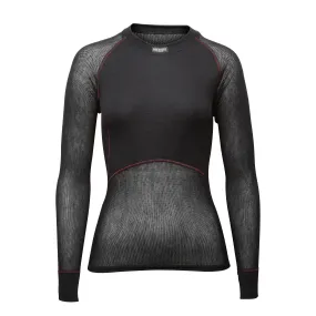 Brynje Women&#x27;s Wool Thermo Light Long Sleeved Shirt Black | Buy Brynje Women&#x27;s Wool Thermo Light Long Sleeved Shirt Black here | Outnorth