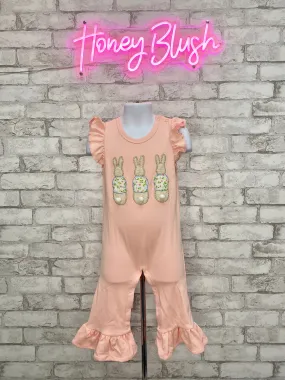 Bunny Hop Girls Romper