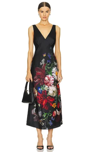 Camilla Slip Dress in Black