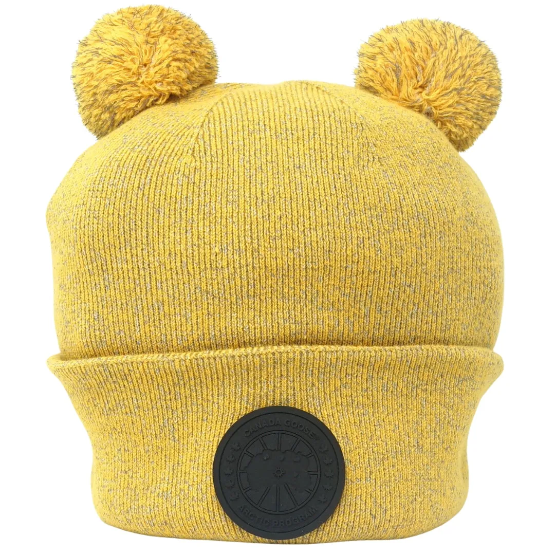 Canada Goose X Angel Chen Double Pom Toque Yelllow Beanie