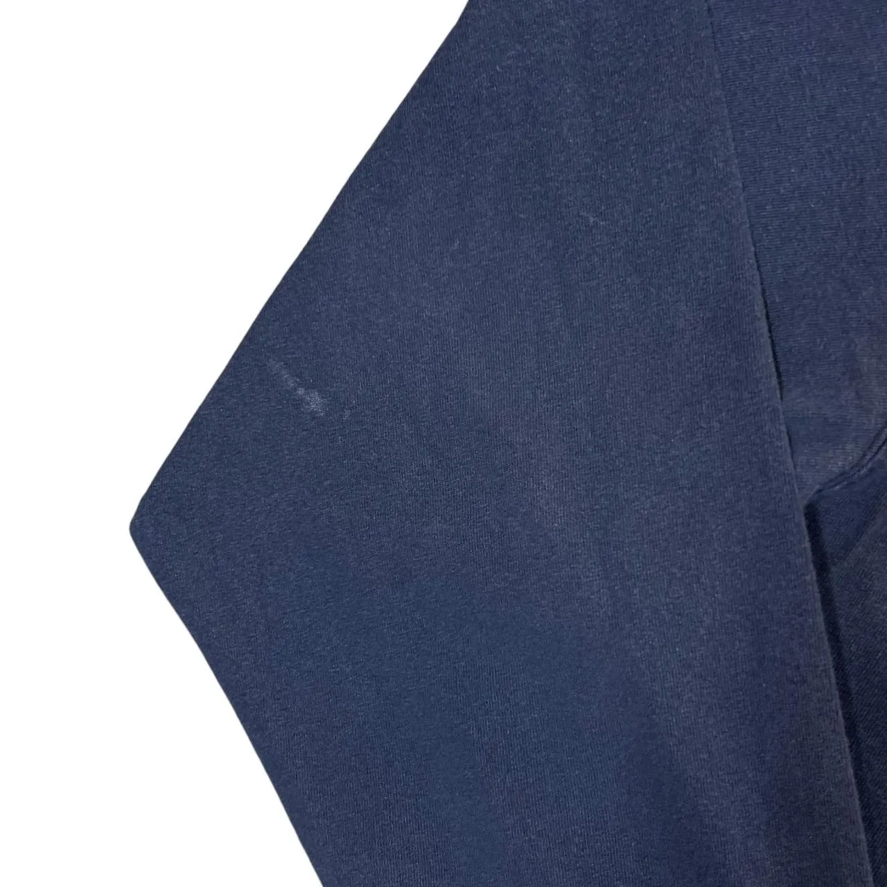 CARHARTT Classic Basic Mini Pocket Patch Logo Navy Blue Long Sleeve Henley Button T-Shirt