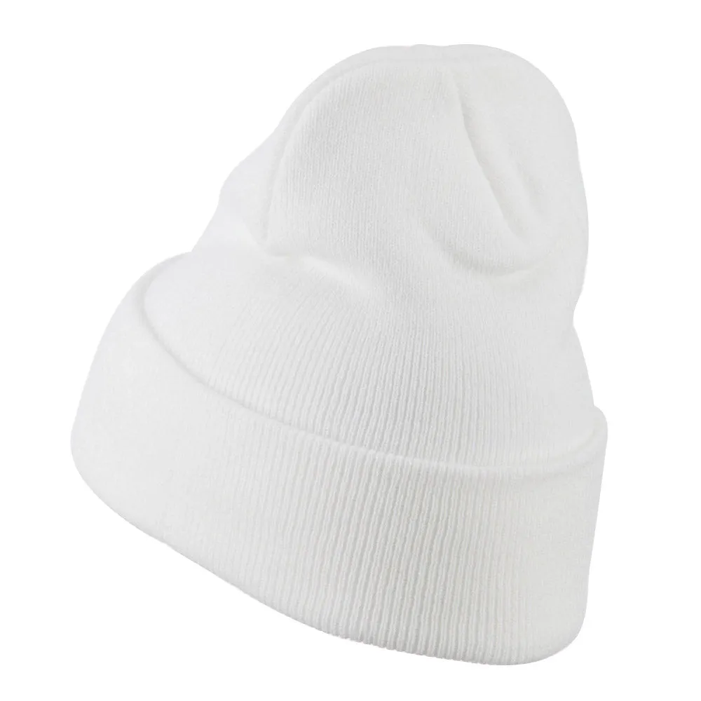 Celebrate the Season with Ornaments Embroidered Beanie
