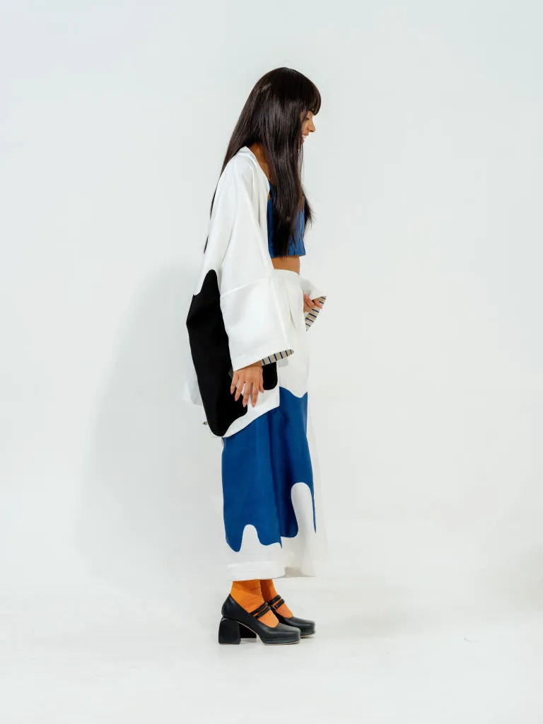 Chia Jacket-(Natural Blue black)