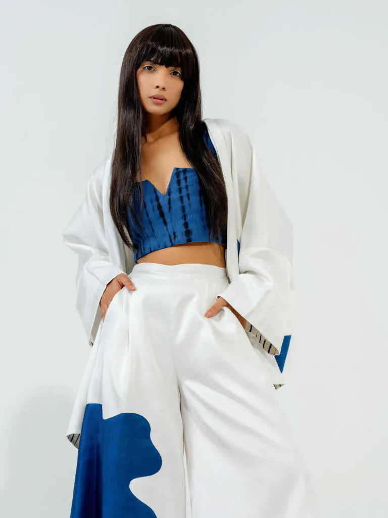 Chia Jacket-(Natural Blue black)