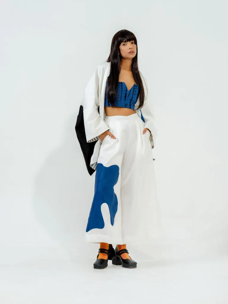 Chia Jacket-(Natural Blue black)