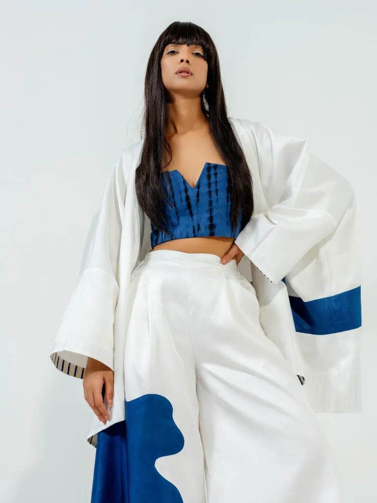 Chia Jacket-(Natural Blue black)