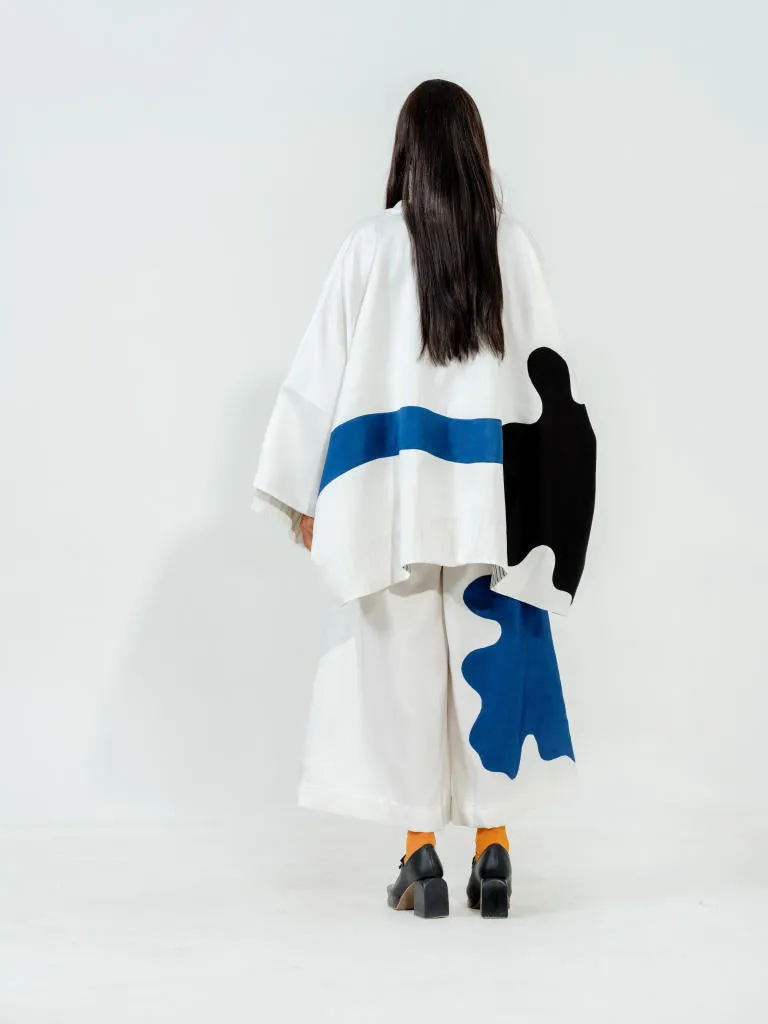 Chia Jacket-(Natural Blue black)