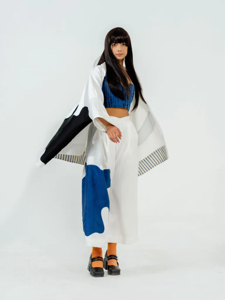 Chia Jacket-(Natural Blue black)