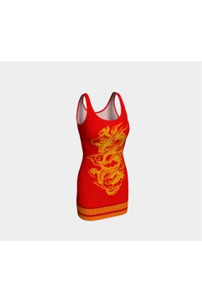 Chinese Dragon 龙  Bodycon Dress