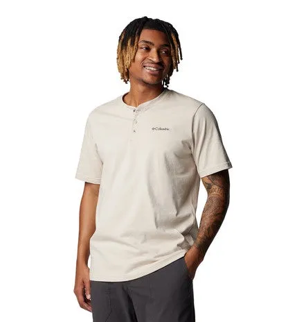 Columbia Men's Landroamer Short Sleeve Henley II - Dark Stone