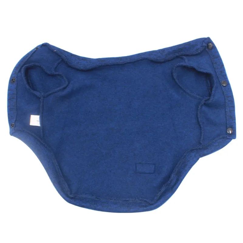 Comfy Soft Fish Print Warm Winter Jacket For Small Dogs