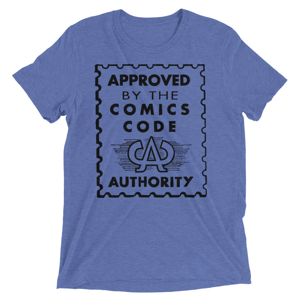 Comics Code Censorship Stamp Tri-Blend T-Shirt