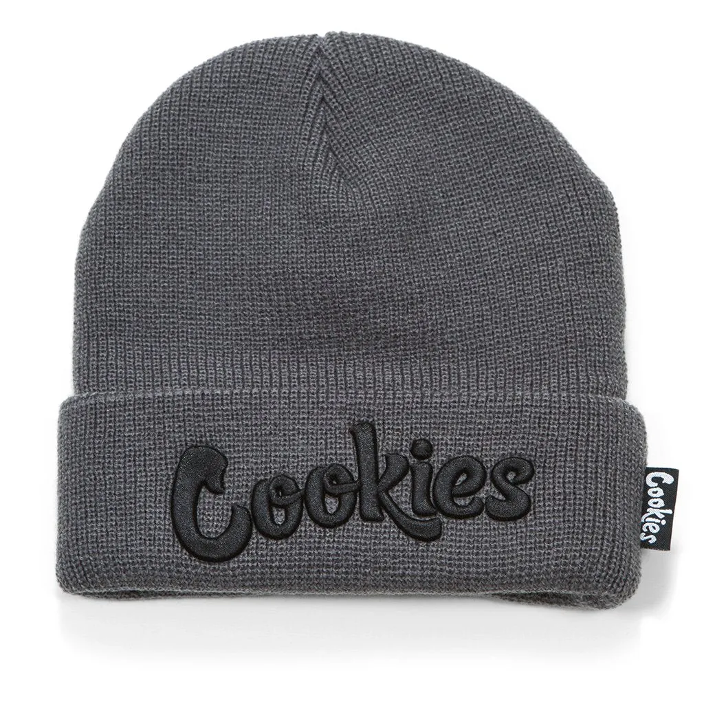 Cookies Original Logo Grey Beanie ( 2 colors)