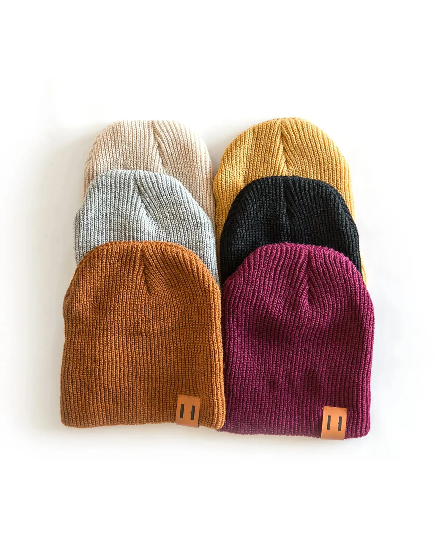 Daddy & Me Dude Beanie in Cognac *Sold Separately*
