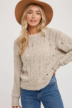 DISTRESSED SWEATER